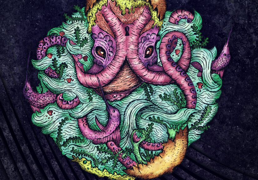 I Illustrated The Most Unnameable Aquatic Creature Ever.