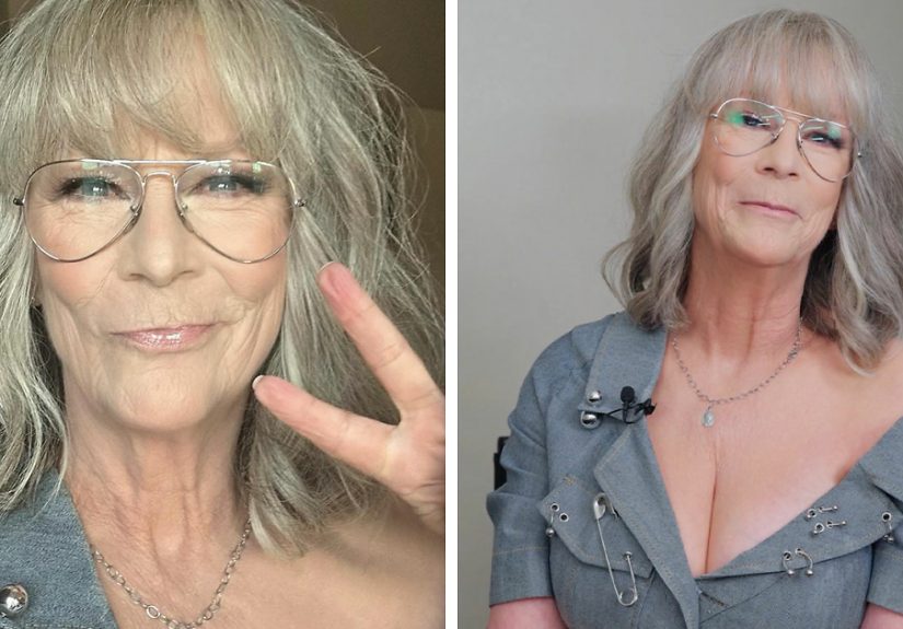 Jamie Lee Curtis Has The Best Response To Fan Memes Over Her Viral Cleavage Moment