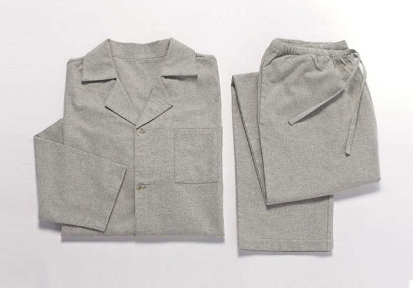 Men’s Cloud Brushed Organic Flannel Pajama Set