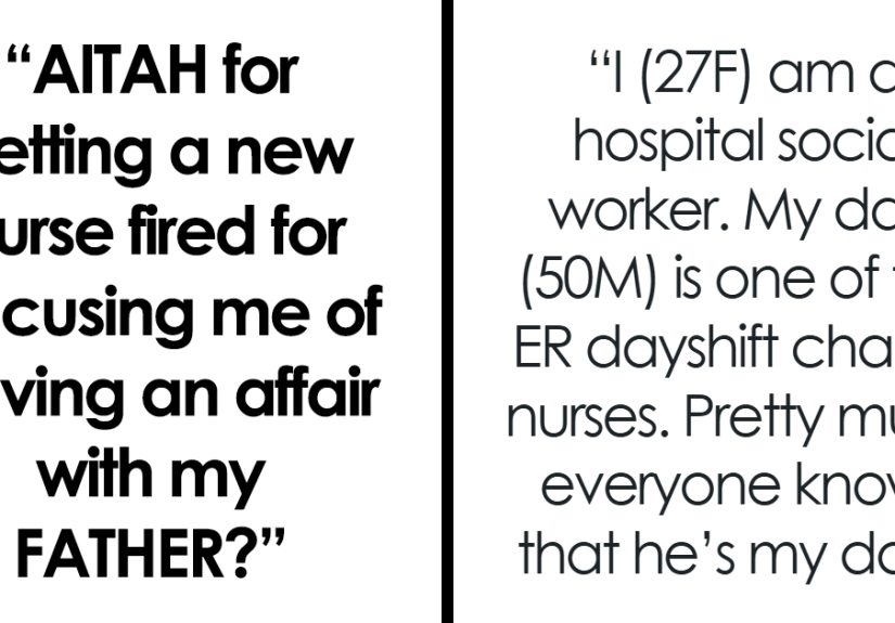 New Nurse Spreads Rumors About Social Worker’s Affair, It Blows Up In Her Face And She Gets Fired: “He’s My Dad”