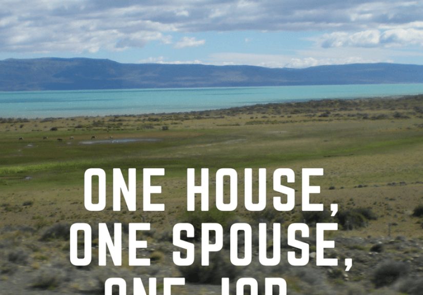 One house, one spouse, one job. How did this physician do?