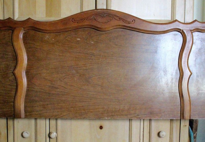 Painting a Headboard with Saltwash