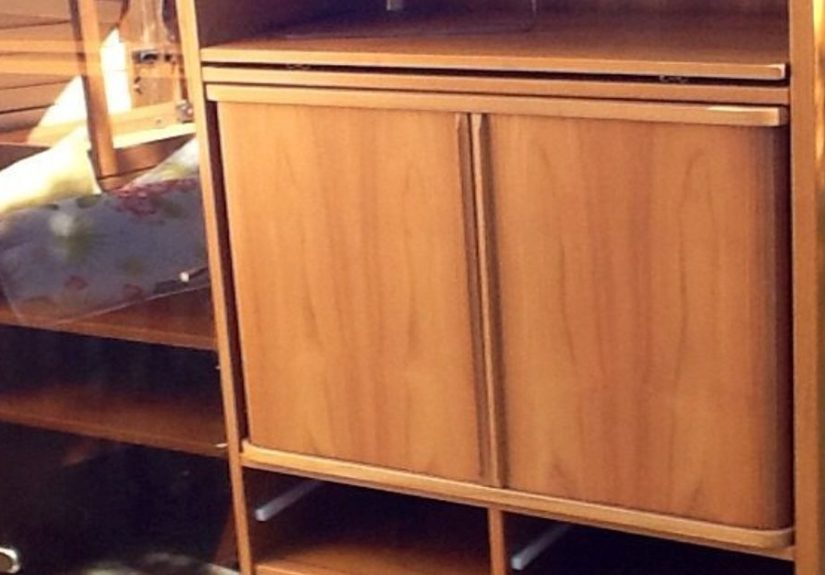 Repurposing an Outdated Entertainment Unit.