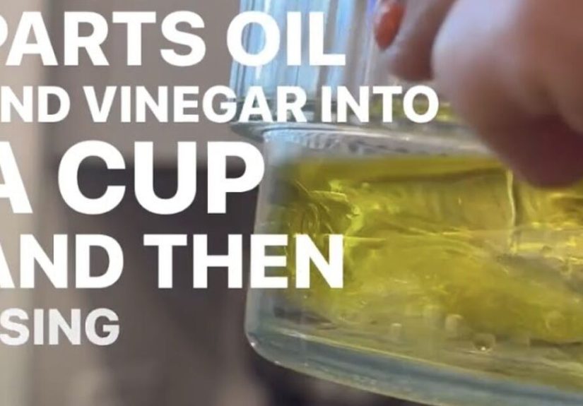 Simple Wood Restoration Hack With Olive Oil & Vinegar
