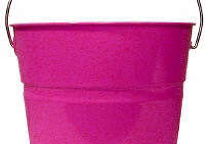 Solid Color Decorative Pails