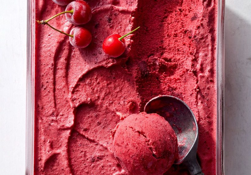Sour Cherry Sorbet