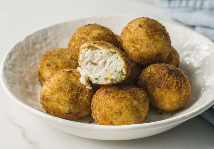 Turkey Croquettes With Mashed Potatoes Recipe