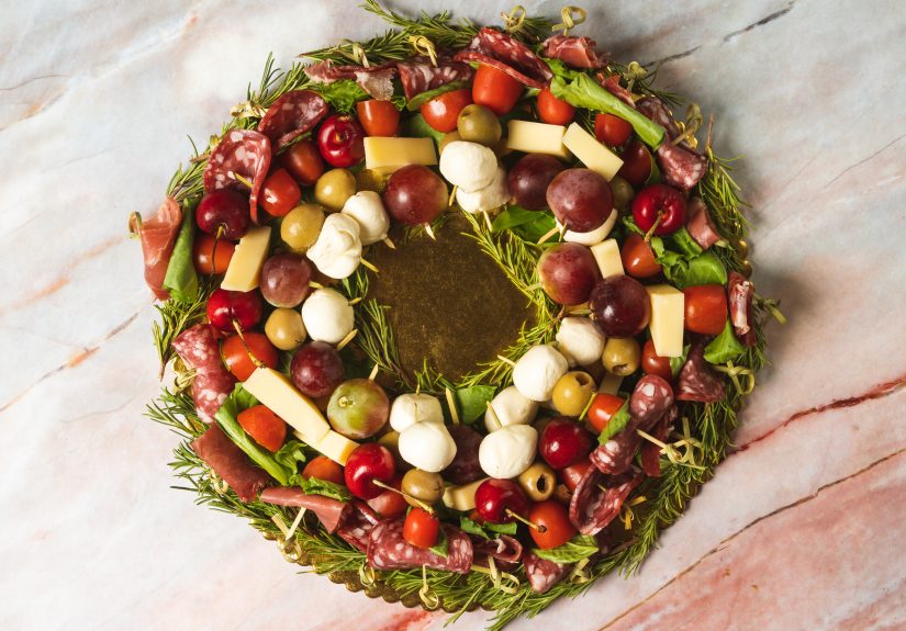 A Charcuterie Wreath Is the Festive Appetizer Your Holiday Party Needs