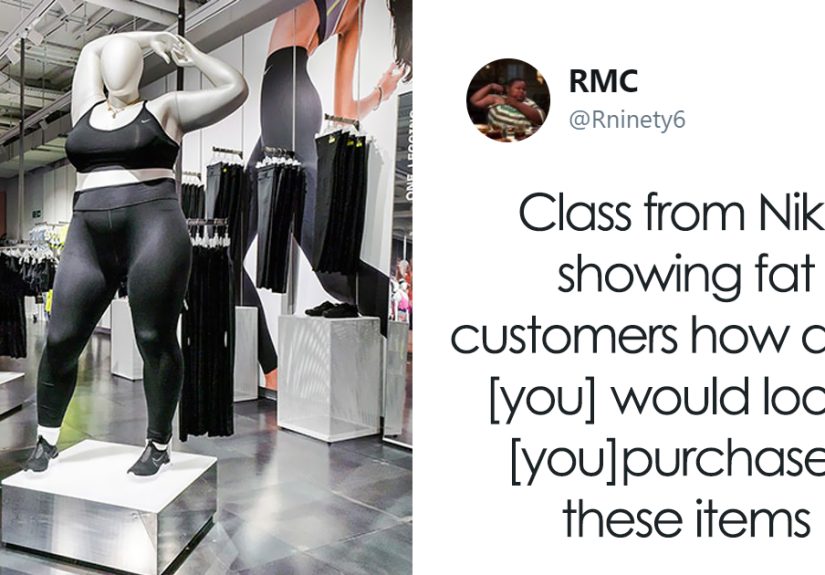 A Nike Store In London Received Backlash After Installing Plus Size Mannequins