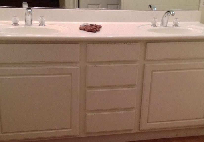 Adding Wood Feet to a Bathroom Vanity