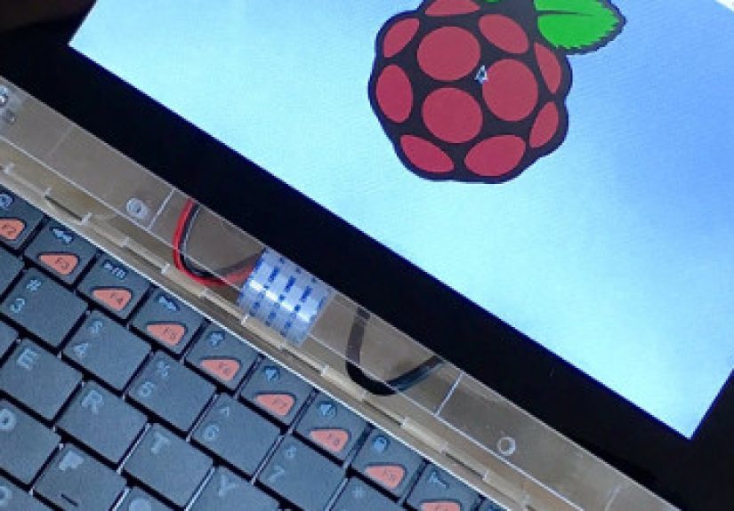 Beautiful Raspberry Pi Laptop Inspired By Psion