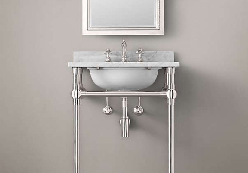 Gramercy Metal Powder Washstand Sink
