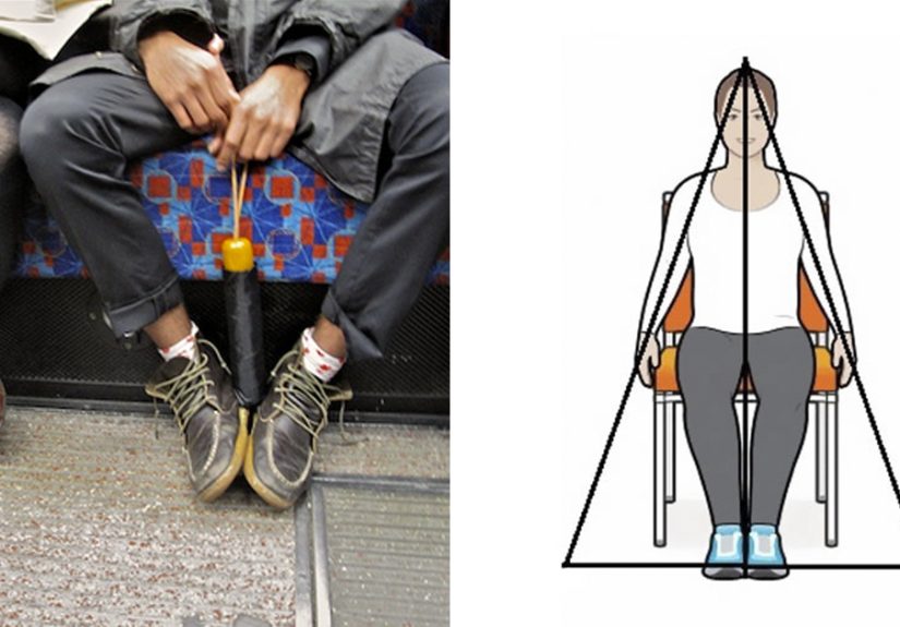 Guy Calls Out Anti-Manspreading Campaigns For Being Hypocritical