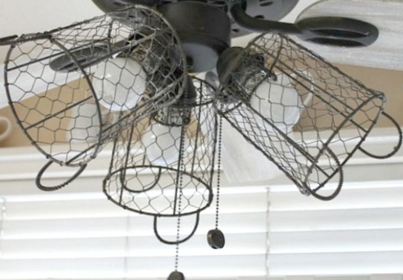 How I Gave My Ceiling Fan a Farmhouse Style