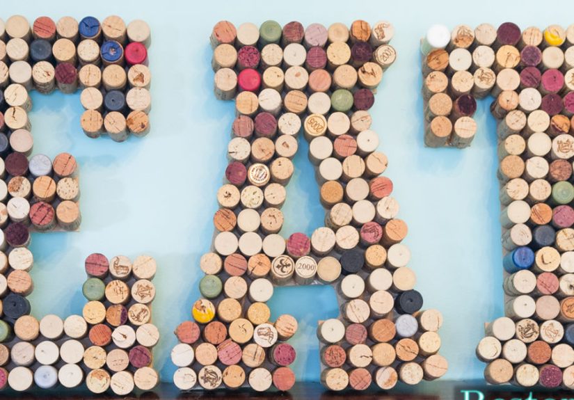 How to Make Letter Art Out of Old Wine Corks