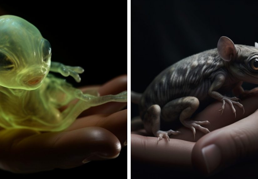 I Created Amazing Pictures Of Alien Babies, Generated By Artificial Intelligence (26 Pics)