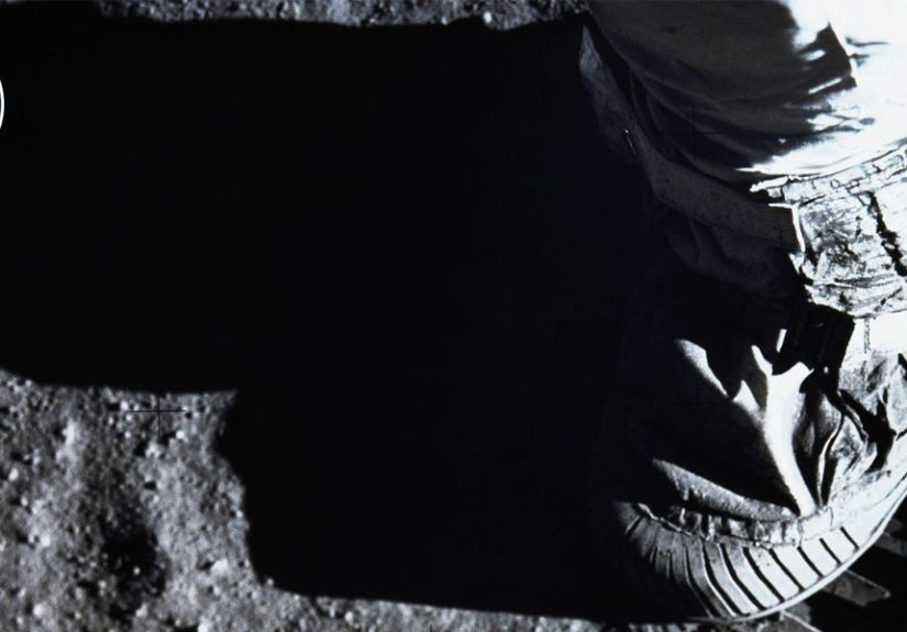 Man's First Day on the Moon